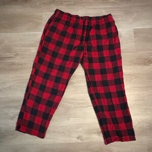 Mens Buffalo Plaid Pajama Pants